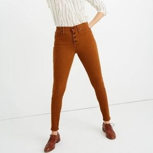 Madewell Button-fly Mid-rise Skinny 28P